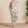 Christmas Reindeer Holly Snowflake Holiday Lounge Gift For Women And Cozy Evenings Satin Pajamas Set - 4