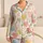 Pastel Heart Motif for Cozy Lounging, Relaxed Weekends, and Sweet Everyday Style Satin Pajamas Set - 1