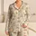 Vintage Cat Vanity Mirror Cozy Lounge Gift for Cat Lovers and Cute Kawaii Cat Fans Satin Pajamas Set - 1