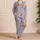 Teddy Bear Butterfly Lavender Comfort for Relaxing Nights, Weekends and Gift Giving Satin Pajamas Set - 4