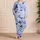 Butterfly Starlight Lounge Set for Cozy Nights, Relaxed Weekends, and Women’s Gifts Satin Pajamas Set - 4