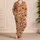 Woodland Mushroom Folk Motif For Cozy Bedtime, Nature Lovers And Cottagecore Fans Satin Pajamas Set - 4