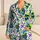 Neon Green Skeleton Skull Streetwear Style Halloween Lounge Nights Gift Idea For Women Satin Pajamas Set - 1