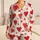 Red Heart Valentine Romance Lounge Gift for Couples, Sweethearts, and Romantic Women Satin Pajamas Set - 1