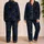 Midnight Black Cat Faces Cozy Bedtime Style For Cat Lovers And Night Owls At Home Satin Pajamas Set - 2