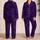 Black Widow Spider Web Halloween Lounge Style, Neon Purple Aesthetic, Dark Trendy Gift Satin Pajamas Set - 2