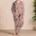 Whimsical Cat Floral Motifs for Cozy Lounging, Cat Lover Gifts, and Everyday Home Comfort Satin Pajamas Set - 4