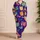 Colorful Cat Faces for Cozy Lounging, Weekend Relaxation and Playful Home Style for Women Satin Pajamas Set - 4