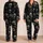 Gothic Human Skull Motifs for Dark Streetwear Lounging and Unisex Alternative Style Satin Pajamas Set - 2