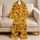 Kawaii Mushroom Acorn Autumn Woodland Motifs for Cozy Lounging and Fall Gatherings Satin Pajamas Set - 5