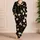 Halloween Ghosts Jack O Lanterns and Bats for Festive Nights, Trick or Treat Fans Satin Pajamas Set - 4