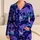 Colorful Abstract Skull Motifs for Halloween Lounging and Alternative Gifts for Women Satin Pajamas Set - 1