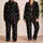 Rainbow Musical Notes with Treble Clefs for Concert Nights, Music Lovers, and Gift Giving Satin Pajamas Set - 2
