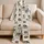 Vintage Punk Gothic Skull and Crossbones Pirate Motif for Edgy Everyday Lounging Satin Pajamas Set - 5