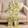 Lemon Citrus Botanical Motif for Cozy Lounging, Summer Travel, and Gift Giving for Women Satin Pajamas Set - 5