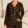 African Inspired Geometric Totem Motifs for Colorful Lounge Style, Plus Size Women Satin Pajamas Set - 1