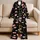 Medical Stethoscope Hearts and Masks for Healthcare Lounging, Nurses and Care Teams Satin Pajamas Set - 5