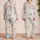 Pastel Bow Floral Patchwork for Cozy Lounging, Sleepovers, and Feminine Gift Giving Satin Pajamas Set - 2