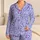 Pastel Leopard Spots In Macaron Colors For Cozy Nights And Relaxed Home Lounging Satin Pajamas Set - 1