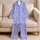 Pastel Leopard Spots In Macaron Colors For Cozy Nights And Relaxed Home Lounging Satin Pajamas Set - 5