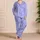 Pastel Leopard Spots In Macaron Colors For Cozy Nights And Relaxed Home Lounging Satin Pajamas Set - 4