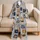 Charming Cat Portraits For Cozy Lounging, Colorful Whimsical Style For Cat Lovers Satin Pajamas Set - 5
