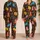 Colorful Cat And Fish Motif Lounge Style For Cozy Nights, Sleepovers And Weekends Satin Pajamas Set - 2
