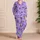 Healthcare Hearts and Stethoscopes for Nursing School Lounge Days Gift for Nurses Satin Pajamas Set - 4