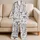 Medical Care Icons for Nurses, Doctors and Healthcare Workers, All Season Lounge Wear Satin Pajamas Set - 5