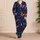 Stained Glass Butterfly Midnight Garden Lounge Wear For Relaxed Nighttime Comfort At Home Satin Pajamas Set - 4