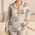 Cute Pastel Cat Hearts for Cozy Lounging and Relaxed Everyday Home Days for Cat Lovers Satin Pajamas Set - 1
