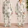 Cute Pastel Cat Hearts for Cozy Lounging and Relaxed Everyday Home Days for Cat Lovers Satin Pajamas Set - 2