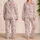 Medical Care Hearts Stethoscope ECG Motifs for Nurses, Doctors, and Healthcare Fans Satin Pajamas Set - 2