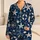 Nautical Compass Starfish And Life Ring Motifs For Seaside Summer Gifts For Coastal Lovers Satin Pajamas Set - 1