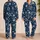 Nautical Compass Starfish And Life Ring Motifs For Seaside Summer Gifts For Coastal Lovers Satin Pajamas Set - 2