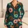 Deep Teal Donut Candy Motifs for Cozy Lounging and Sweet Weekend Gift Ideas for Women Satin Pajamas Set - 1