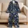 Tropical Monkey Jungle Botanical Night Motif, Resort Lounge Style, Gift for Travelers Satin Pajamas Set - 5