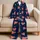 Coral Heart Star Motifs for Everyday Lounging, Travel, and Street Style Women's Gift Satin Pajamas Set - 5