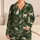 Cream Cat Camouflage Motif For Cozy Nights, Weekend Lounging, And Cat Lovers, Any Season Satin Pajamas Set - 1
