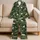 Cream Cat Camouflage Motif For Cozy Nights, Weekend Lounging, And Cat Lovers, Any Season Satin Pajamas Set - 5