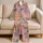 Vintage Cat Lovers Lounge Style For Cozy Evenings, Relaxed Home Days, And Gifting Satin Pajamas Set - 5