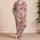 Vintage Cat Lovers Lounge Style For Cozy Evenings, Relaxed Home Days, And Gifting Satin Pajamas Set - 4