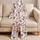 Healthcare Hearts And Bandages For Cozy Lounging, Giftable Caregiver Style At Home Satin Pajamas Set - 5