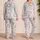 Pastel Bows And Florals With Gingham Checks For Cozy Lounging And Gift Giving For Women Satin Pajamas Set - 2
