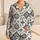 Mediterranean Blue Floral Tile Motifs For Relaxed Lounging, Travel, And Coastal Getaways Satin Pajamas Set - 1