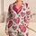 Pink Heart Wide Leg Bottoms For Summer Sleep, Travel And Casual Plus Size Lounge Style Satin Pajamas Set - 1