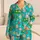 White Bunny Easter Garden Motifs for Spring Celebrations, Relaxed Comfort for Women Satin Pajamas Set - 1