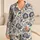 Indigo Botanical Paisley Floral Motif For Cozy Lounging And Relaxed Home Comfort Season Satin Pajamas Set - 1
