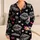 Zebra Lips And Hearts Black Pink Style For Romantic Nightlife Lounging And Gifting Satin Pajamas Set - 1