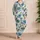 Blue Tropical Birds and Monstera Leaves for Relaxed Resort Lounging Women at Home Satin Pajamas Set - 4